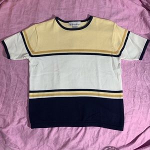 Cute striped comfy stretchy t-shirt
